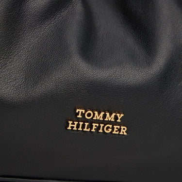 Tommy Hilfiger Soft Leather - Umhängetasche 22 cm (black) - Markenkoffer