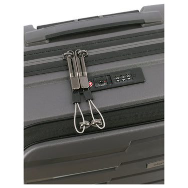 Travelite Air Base - 4 - Rollen - Kabinentrolley mit Vortasche S 55 cm (anthracite) - Markenkoffer