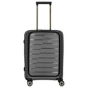 Travelite Air Base - 4 - Rollen - Kabinentrolley mit Vortasche S 55 cm (anthracite) - Markenkoffer