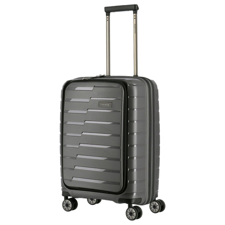 Travelite Air Base - 4-Rollen-Kabinentrolley mit Vortasche S 55 cm (anthracite) - Ansicht 2