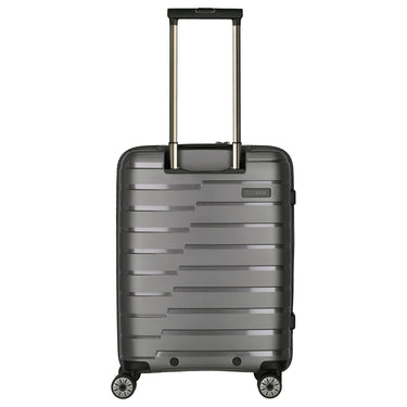 Travelite Air Base - 4 - Rollen - Kabinentrolley mit Vortasche S 55 cm (anthracite) - Markenkoffer