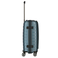 Travelite Air Base - 4-Rollen-Kabinentrolley mit Vortasche S 55 cm (iceblue) - Ansicht 5