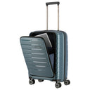 Travelite Air Base - 4-Rollen-Kabinentrolley mit Vortasche S 55 cm (iceblue) - Ansicht 8