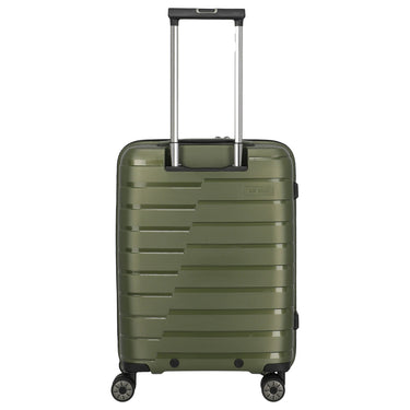 Travelite Air Base - 4 - Rollen - Kabinentrolley mit Vortasche S 55 cm (olive) - Markenkoffer