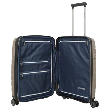 Travelite Air Base - 4-Rollen-Kabinentrolley S 55 cm erw. (champagner) - Ansicht 6
