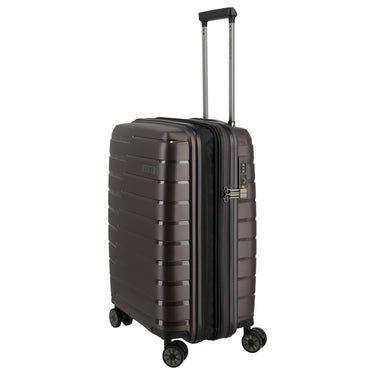 Travelite Air Base - 4 - Rollen - Kabinentrolley S 55 cm erw. (coffee) - Markenkoffer