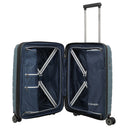 Travelite Air Base - 4 - Rollen - Kabinentrolley S 55 cm erw. (iceblue) - Markenkoffer