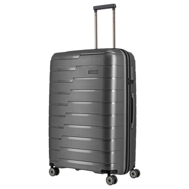Travelite Air Base - 4 - Rollen - Trolley Set 3tlg. erw. (anthracite) - Markenkoffer