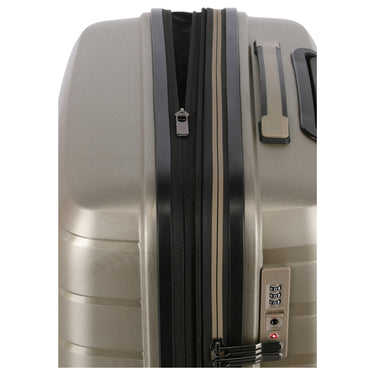 Travelite Air Base - 4 - Rollen - Trolley Set 3tlg. erw. (champagner) - Markenkoffer