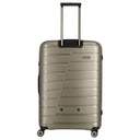 Travelite Air Base - 4 - Rollen - Trolley Set 3tlg. L/M/S Vortasche (champagner) - Markenkoffer