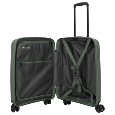 Travelite Air Stripe - 4 - Rollen - Kabinentrolley 55 cm (green) - Markenkoffer