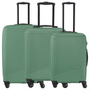 Travelite Bali - 4 - Rollen Trolley Set 3tlg. (grün) - Markenkoffer