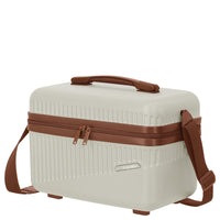 Travelite Bali - Beautycase 36 cm (weiß/cognac) - Markenkoffer