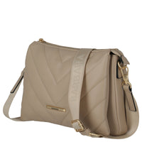 Travelite BARBARA Cozy Crossbody Bag Trio - Umhängetasche 27 cm (sand) - Markenkoffer