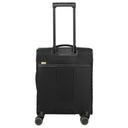 Travelite BARBARA Stepp - 4 - Rollen - Trolley S 55 cm erw. (schwarz, 55 cm) - Markenkoffer