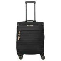 Travelite BARBARA Stepp - 4 - Rollen - Trolley S 55 cm erw. (schwarz, 55 cm) - Markenkoffer