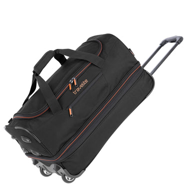 Travelite Basics - Rollenreisetasche 51/64L 55 cm erw. (black) - Markenkoffer