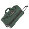Travelite Basics 64 - Sac de voyage à roulettes S 55 cm extensible (couleur : vert foncé)