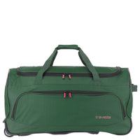 Travelite Basics Fresh - Rollenreisetasche 89L 71 cm (dunkelgrün) - Ansicht 2
