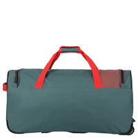 Travelite Basics Fresh - Rollenreisetasche 89L 71 cm (grün/orange) - Ansicht 5