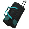Travelite Basics Fresh - Sac de voyage à roulettes 71 cm (noir/pétrole)