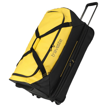 Travelite Basics - Rollenreisetasche Plane 98/119L 70 cm erw. (gelb) - Markenkoffer