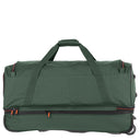 Travelite Basics - Rollenreisetasche 98/119L 70 cm erw. (dunkelgrün) - Markenkoffer