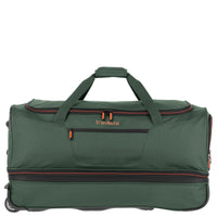 Travelite Basics - Rollenreisetasche 98/119L 70 cm erw. (dunkelgrün) - Markenkoffer
