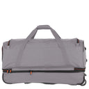 Travelite Basics - Rollenreisetasche 98/119L 70 cm erw. (grau/orange) - Markenkoffer
