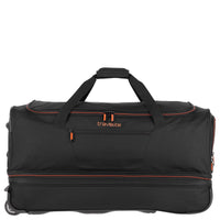 Travelite Basics - Rollenreisetasche 98/119L 70 cm erw. (schwarz) - Markenkoffer