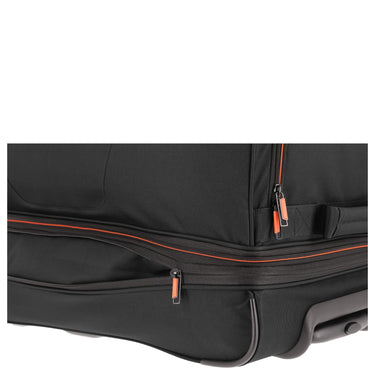 Travelite Basics - Rollenreisetasche 98/119L 70 cm erw. (schwarz) - Markenkoffer