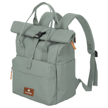 Travelite Basics Short Handle - Rolltop Rucksack (mint) - Markenkoffer