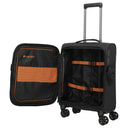 Travelite Briize - 4 - Rollen - Kabinentrolley S 55 cm (schwarz) - Markenkoffer