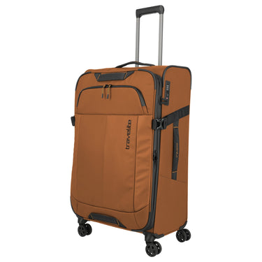 Travelite Briize - 4 - Rollen - Trolley L 78 cm erw. (curry) - Markenkoffer