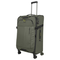 Travelite Briize - 4 - Rollen - Trolley L 78 cm erw. (khaki) - Markenkoffer