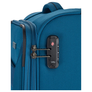 Travelite Chios - 4 - Rollen - Kabinentrolley S 55 cm (petrol) - Markenkoffer