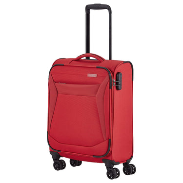Travelite Chios - 4 - Rollen - Kabinentrolley S 55 cm (rot) - Markenkoffer