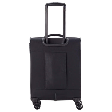 Travelite Chios - 4 - Rollen - Kabinentrolley S 55 cm (schwarz) - Markenkoffer