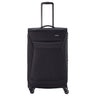 Travelite Chios - 4 - Rollen - Trolley L 78 cm erw. (schwarz) - Markenkoffer