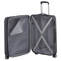 Travelite City - 4-Rollen-Trolley erw. M 68 cm (anthrazit) - Ansicht 5