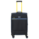 Travelite Color Craze - 4 - Rollen - Trolley M 66 cm erw. (dunkelblau) - Markenkoffer