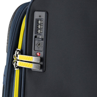 Travelite Color Craze - 4 - Rollen - Trolley M 66 cm erw. (dunkelblau) - Markenkoffer