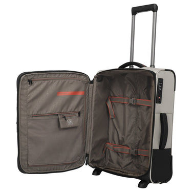 Travelite Crosslite - 2-Rollen-Kabinentrolley S 54 cm erw. (natur) - Ansicht 6