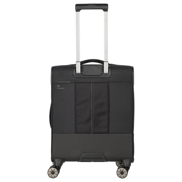 Travelite Crosslite - 4 - Rollen - Kabinentrolley S 55 cm (black) - Markenkoffer