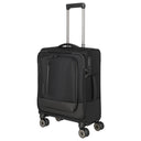 Travelite Crosslite - 4 - Rollen - Kabinentrolley S 55 cm (black) - Markenkoffer