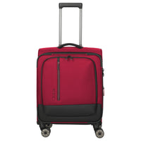 Travelite Crosslite - 4-Rollen-Kabinentrolley S 55 cm erw. (red)