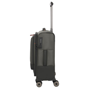 Travelite Crosslite - 4 - Rollen - Kabinentrolley S 55 cm (oliv) - Markenkoffer