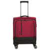 Travelite Crosslite - Valise cabine à 4 roulettes S 55 cm (red)