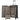 Travelite Crosslite - 4 - Rollen - Trolley L 77 cm erw. (black) - Markenkoffer