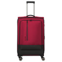 Travelite Crosslite - 4-Rollen-Trolley L 77 cm erw. (red)